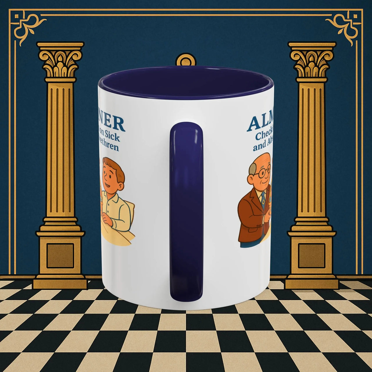 Masonic Mugs - Compassion Basket - Almoner Printify