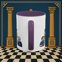 Masonic Mugs Ready to Go – Eat Sleep Lodge Repeat (Accent Coloured 11oz Mug) Printify