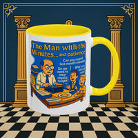 Masonic Mugs - Bureaucratic Blues - Secretary Printify