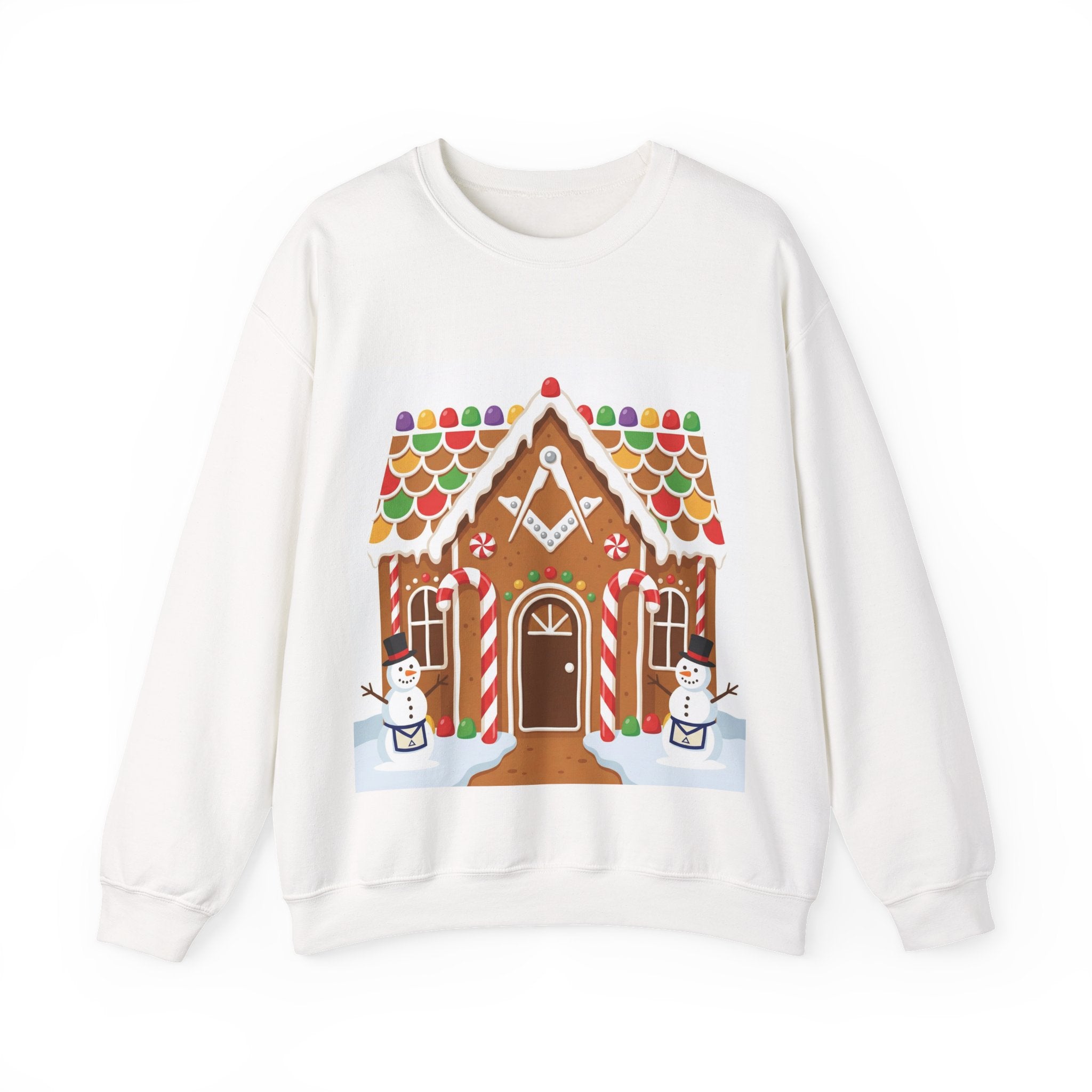Masonic Gingebread Lodge Masonry Masonry Sweatshirt Printify