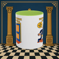 Masonic Mugs - Masonic Anticipation: Lodge Ninja in Waiting, Junior Deacon Printify