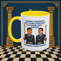 Masonic Mugs - Guiding Light of Masonic Tradition - Provincial Grand Deacons Printify