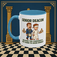 Masonic Mugs - Guiding Light - Senior Deacon Printify