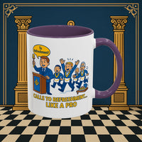 Masonic Mugs - Masonic Refreshment Revelry: Fraternal Lodge Humor, Junior Warden Printify