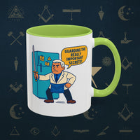 Masonic Mugs - Secret Fridge Defender - Tyler Printify