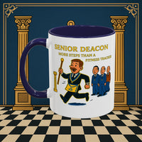 Masonic Mugs - Stepping Out - Senior Deacon Printify