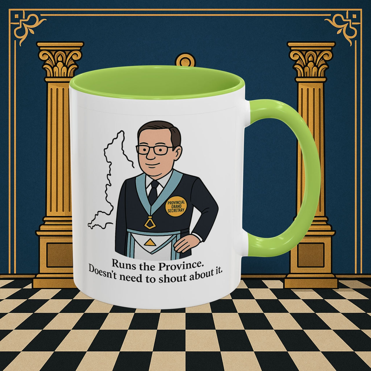 Masonic Mugs - Provincial Pride - Provincial Grand Secretary Printify