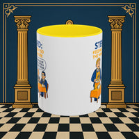 Masonic Mugs - Refreshment of Reason - Steward Printify