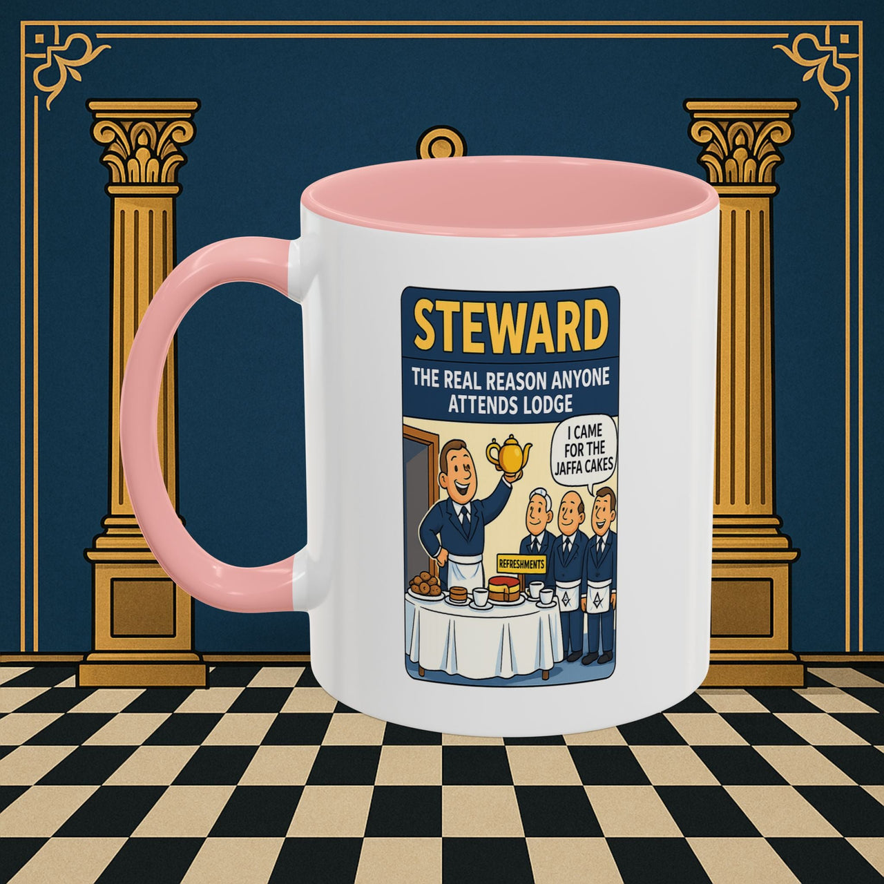 Masonic Mugs - Fraternal Feast - Steward Printify