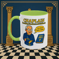 Masonic Mugs Ready to Go - Comfort in Faith - Chaplain Printify