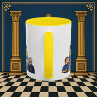 Masonic Mugs Ready to Go – Eat Sleep Lodge Repeat (Accent Coloured 11oz Mug) Printify