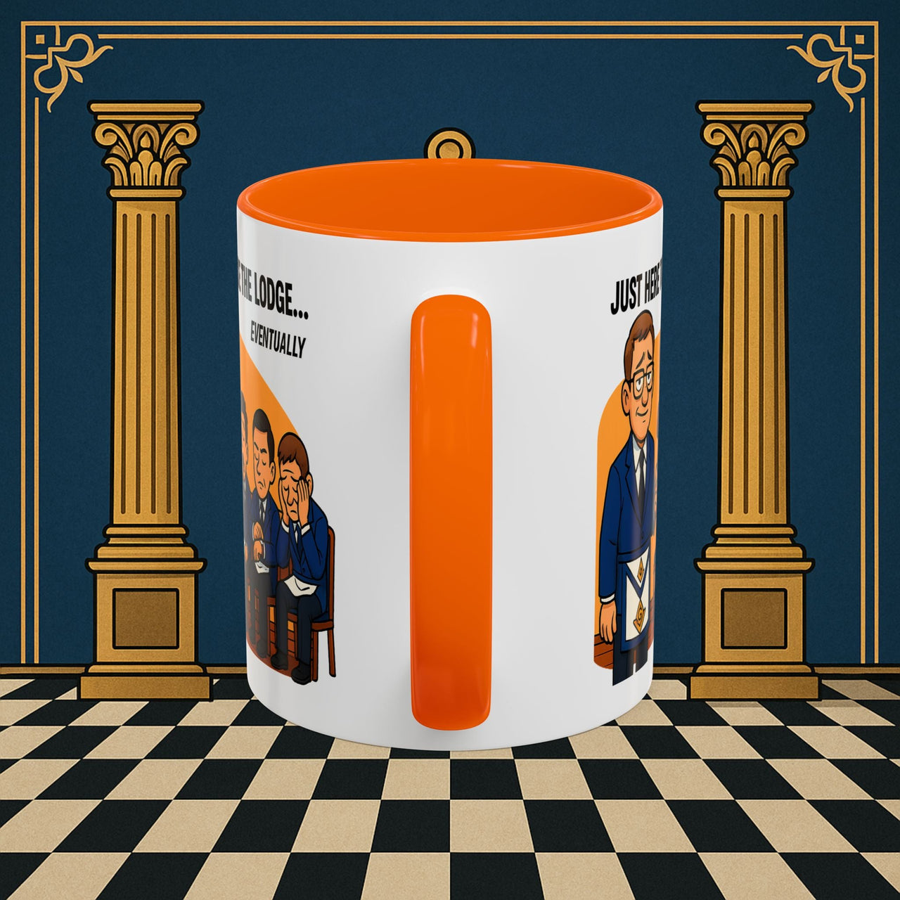 Masonic Mugs - Lodge of Endless Deliberation - Senior Warden Printify