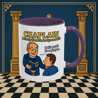 Masonic Mugs - Divine Guidance - Chaplain Printify