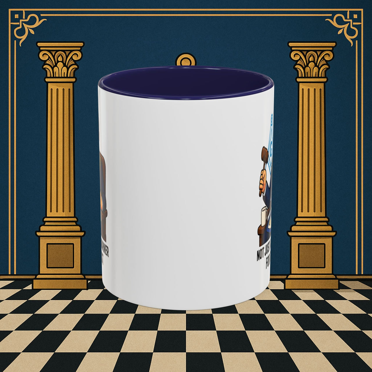 Masonic Mugs - Masonic Majesty - Senior Warden Printify