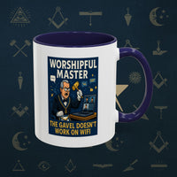 Masonic Mugs - Virtual Vertigo - Worshipful Master Printify