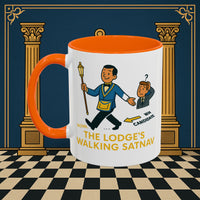 Masonic Mugs - The Lodge's Walking Satnav - Senior Deacon Printify
