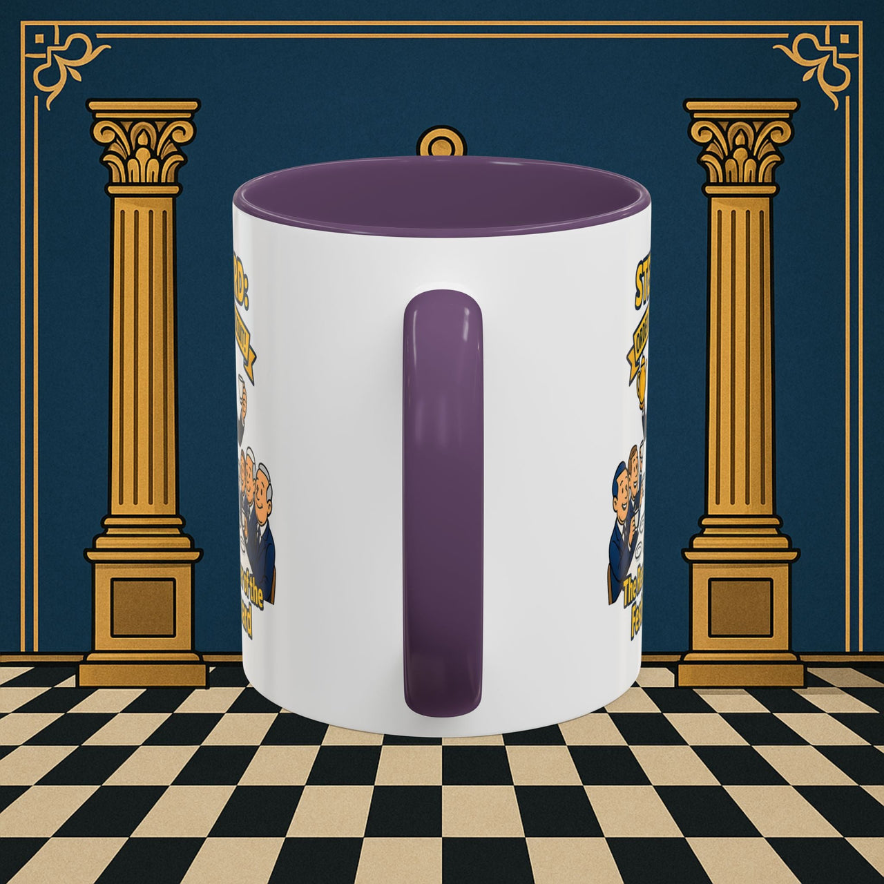Masonic Mugs - Masonic Tea Party - Steward Printify