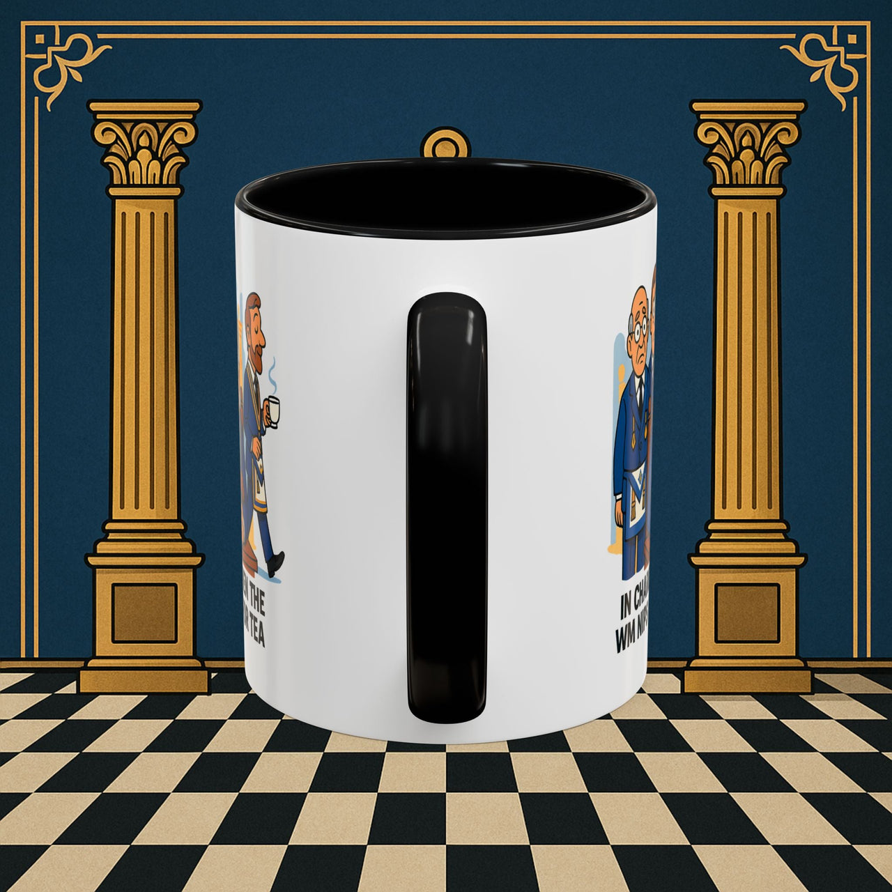 Masonic Mugs - Tea Time Troubles - Senior Warden Printify