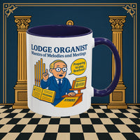 Masonic Mugs - Maestro of Melodies - Organist Printify