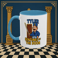 Masonic Mugs - Tyler's Watchful Guard - Tyler Printify