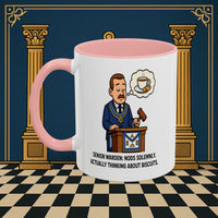 Masonic Mugs - Biscuits on the Brain - Senior Warden Printify