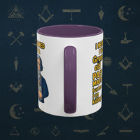 Masonic Mugs – Grumpy Old Past Master (Accent Coloured 11oz Mug) Printify