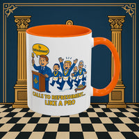 Masonic Mugs - Masonic Refreshment Revelry: Fraternal Lodge Humor, Junior Warden Printify