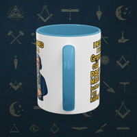 Masonic Mugs – Grumpy Old Past Master (Accent Coloured 11oz Mug) Printify