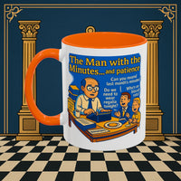 Masonic Mugs - Bureaucratic Blues - Secretary Printify