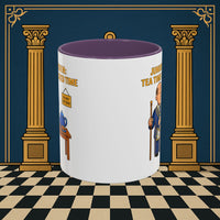 Masonic Mugs - Junior Warden: Tea Time is Sacred, Junior Warden Printify