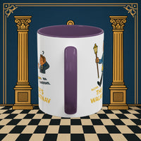 Masonic Mugs - The Lodge's Walking Satnav - Senior Deacon Printify