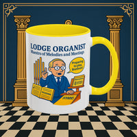Masonic Mugs - Maestro of Melodies - Organist Printify