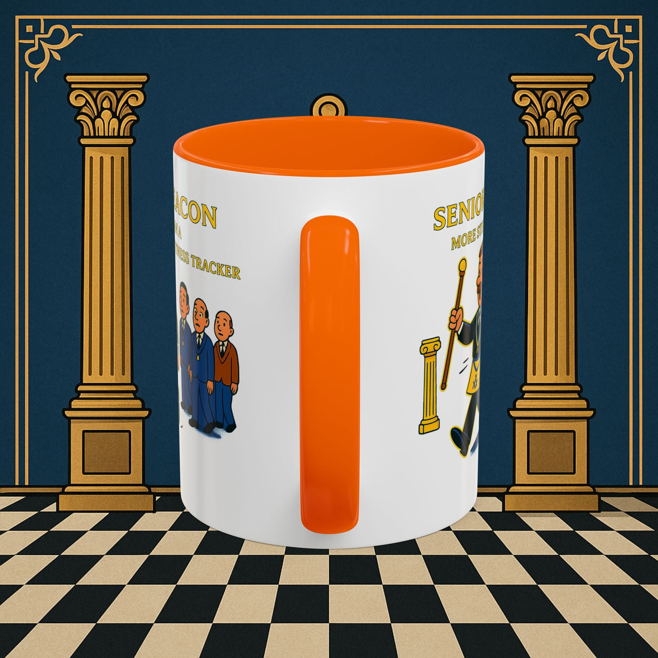 Masonic Mugs - Stepping Out - Senior Deacon Printify