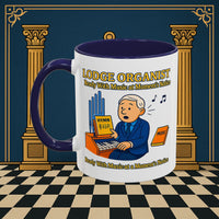 Masonic Mugs - Lodge Organist at the Ready - Organist Printify