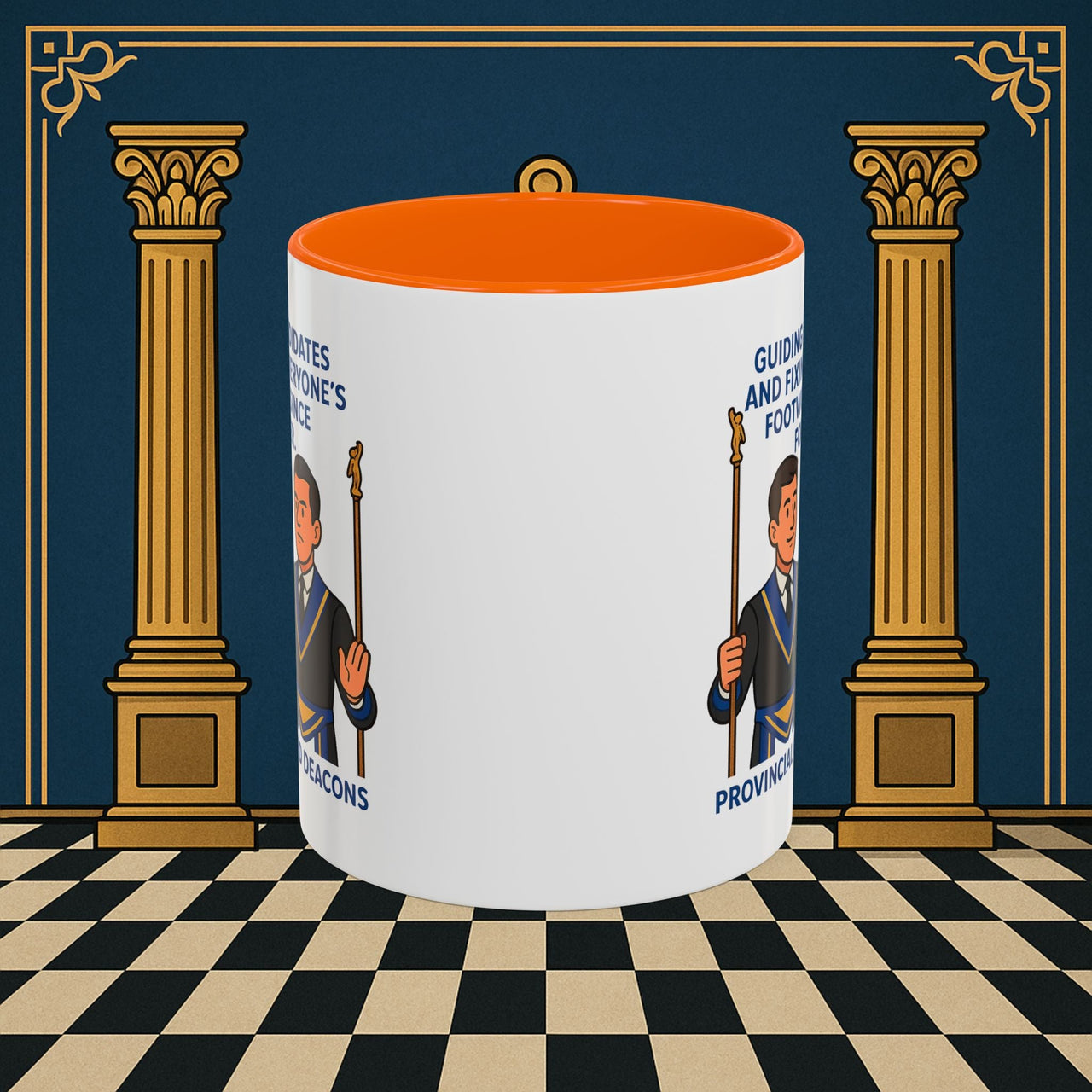 Masonic Mugs - Guiding Light of Masonic Tradition - Provincial Grand Deacons Printify