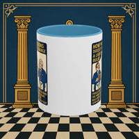 Masonic Mugs Ready to Go – How Many Masons? (Accent Coloured 11oz Mug) Printify