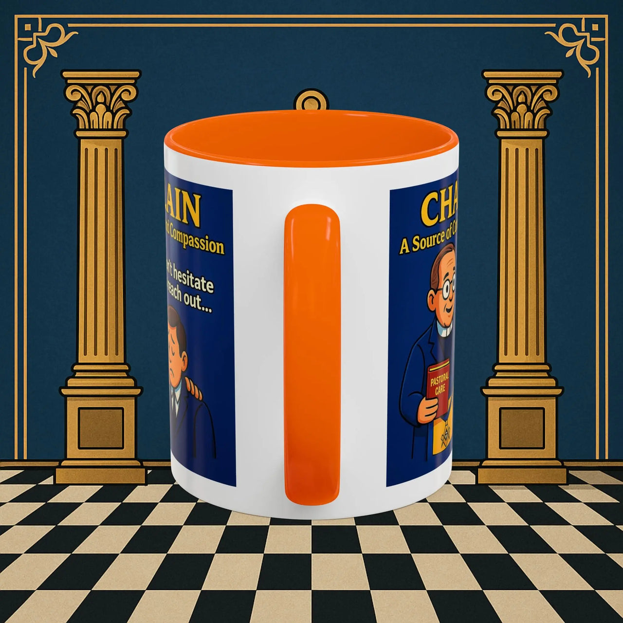 Masonic Mugs - Healing Hearts - Chaplain Printify