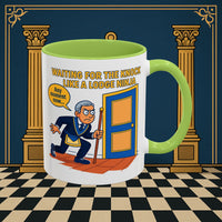 Masonic Mugs - Masonic Anticipation: Lodge Ninja in Waiting, Junior Deacon Printify
