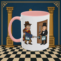 Masonic Mugs – Master of Improvisation (Accent Coloured 11oz Mug) Printify