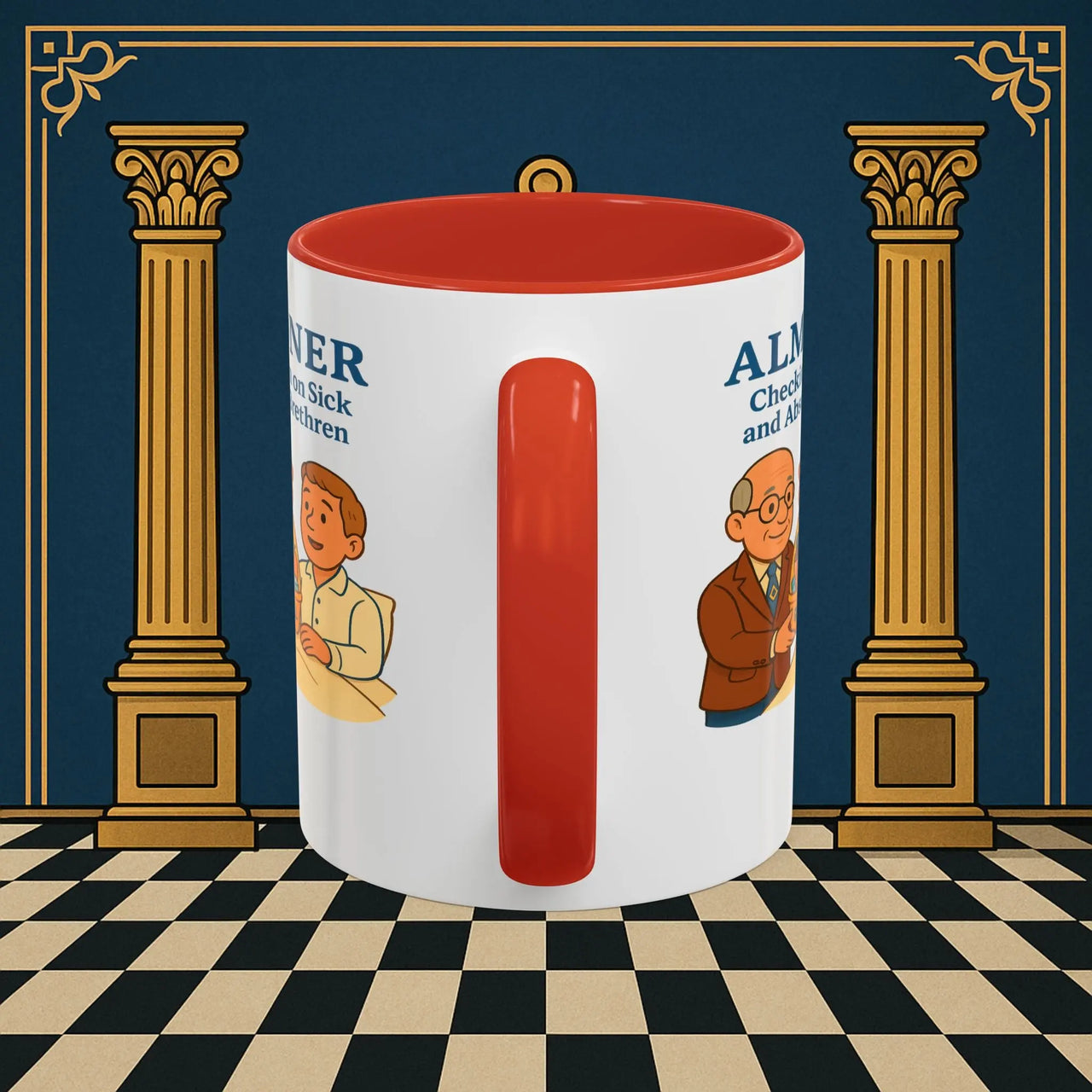 Masonic Mugs - Compassion Basket - Almoner Printify