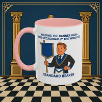 Masonic Mugs - Banner and Barrel - Provincial Standard Bearer Printify