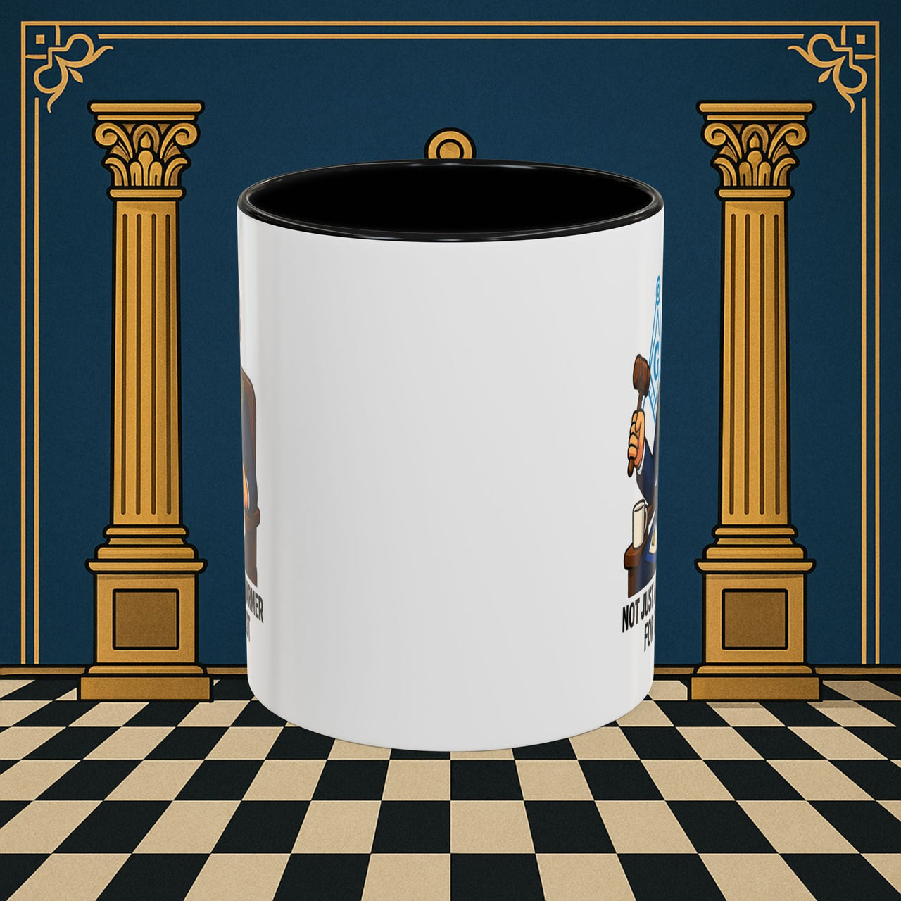Masonic Mugs - Masonic Majesty - Senior Warden Printify
