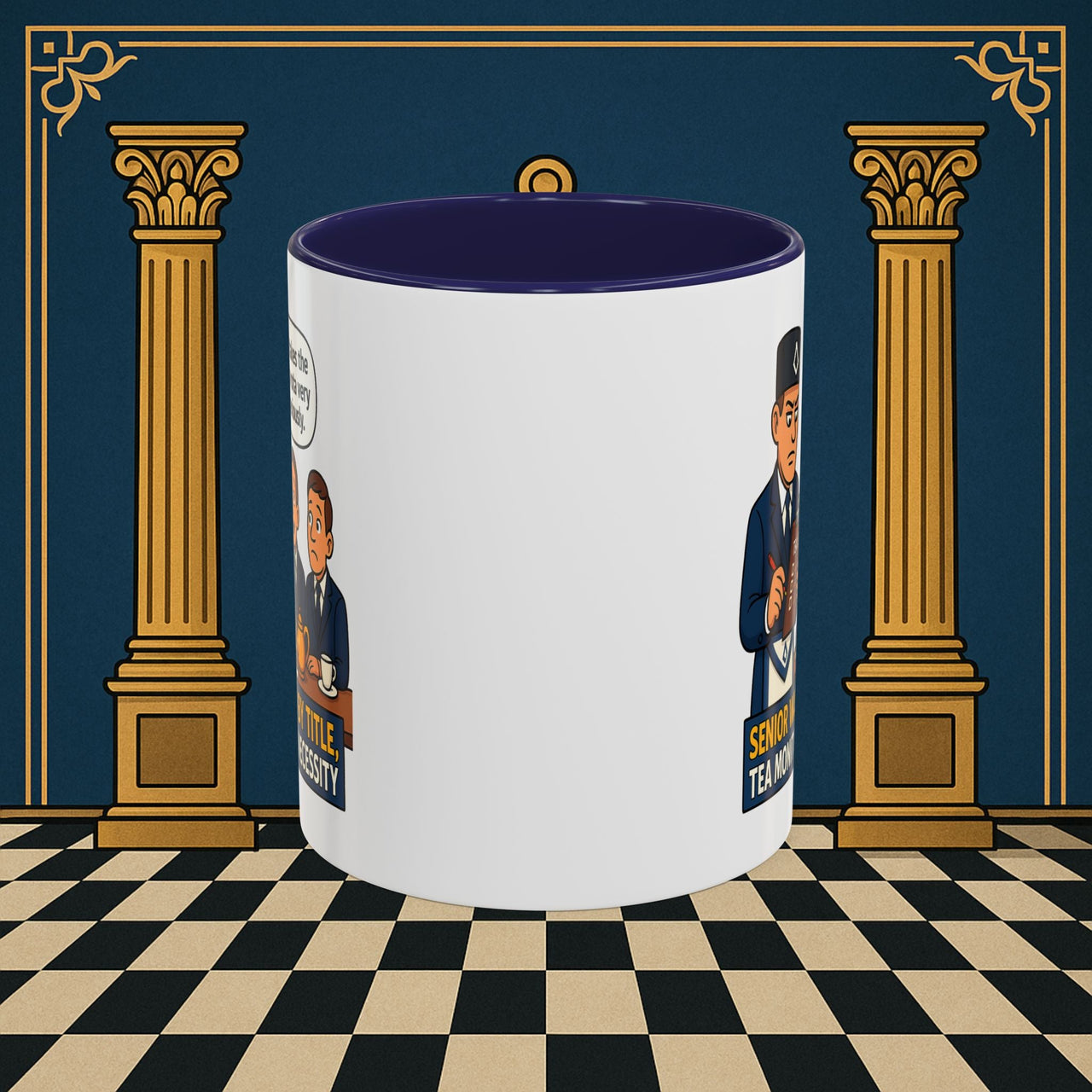 Masonic Mugs - Tea Rota Titans - Senior Warden Printify