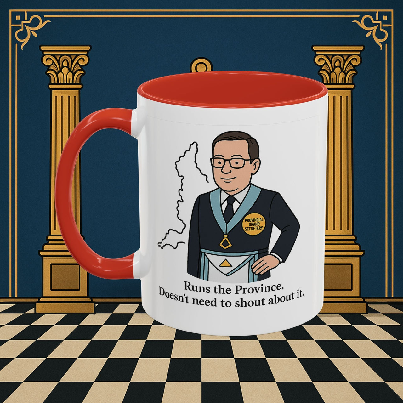 Masonic Mugs - Provincial Pride - Provincial Grand Secretary Printify