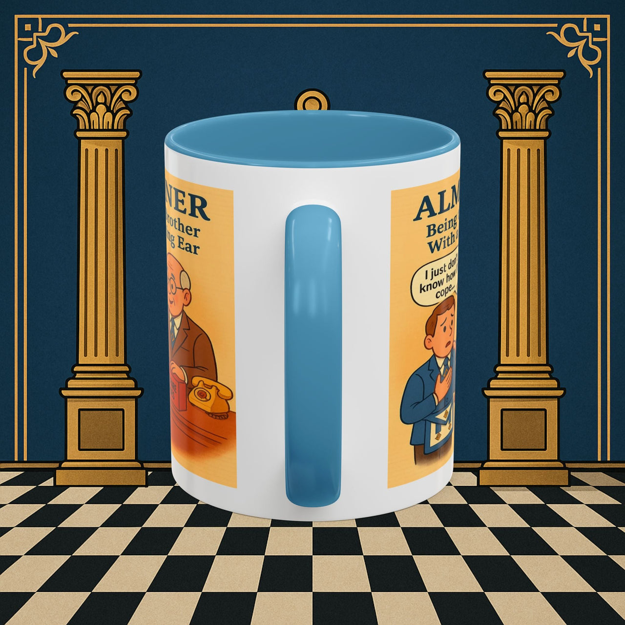 Masonic Mugs - Brotherly Welfare - Almoner Printify