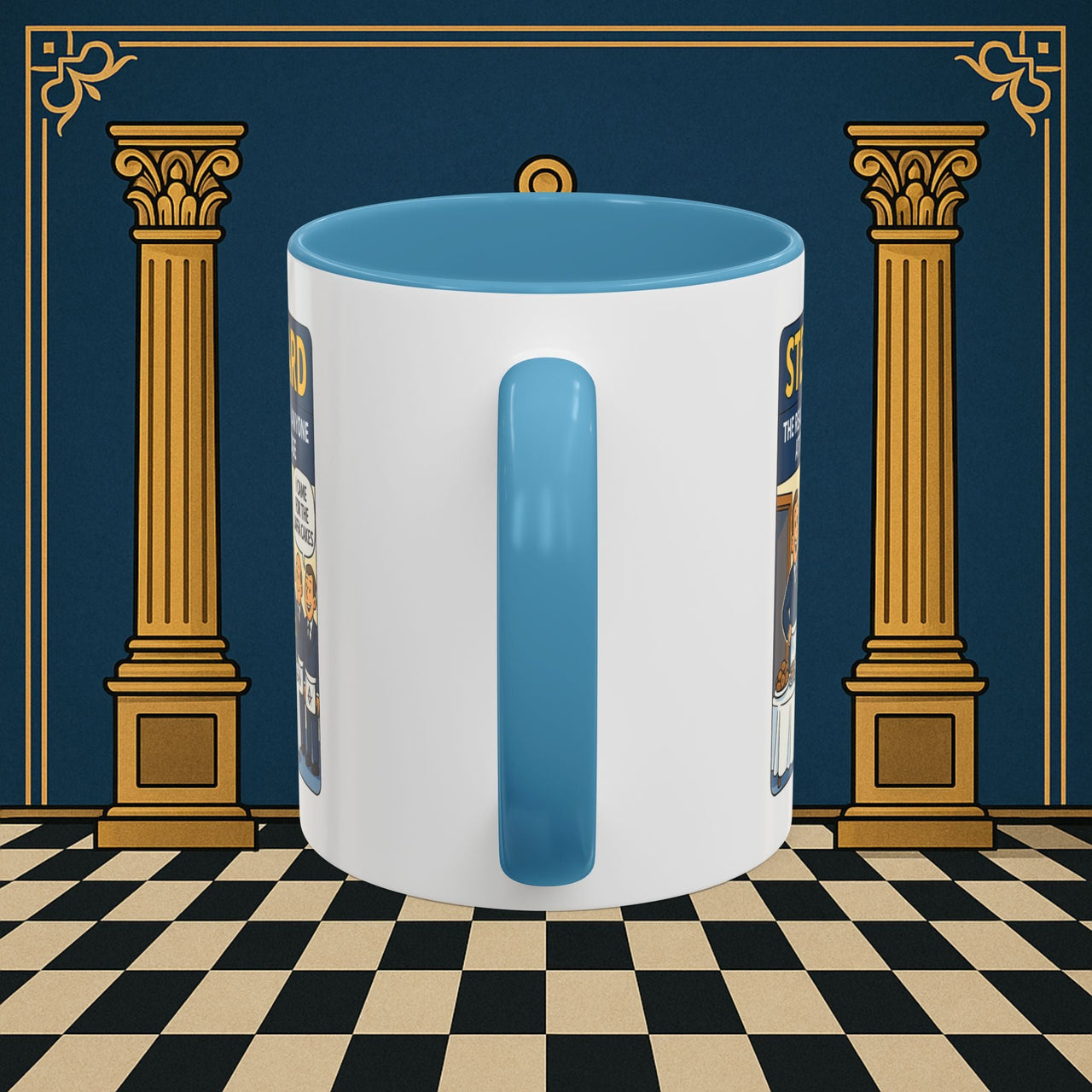 Masonic Mugs - Fraternal Feast - Steward Printify