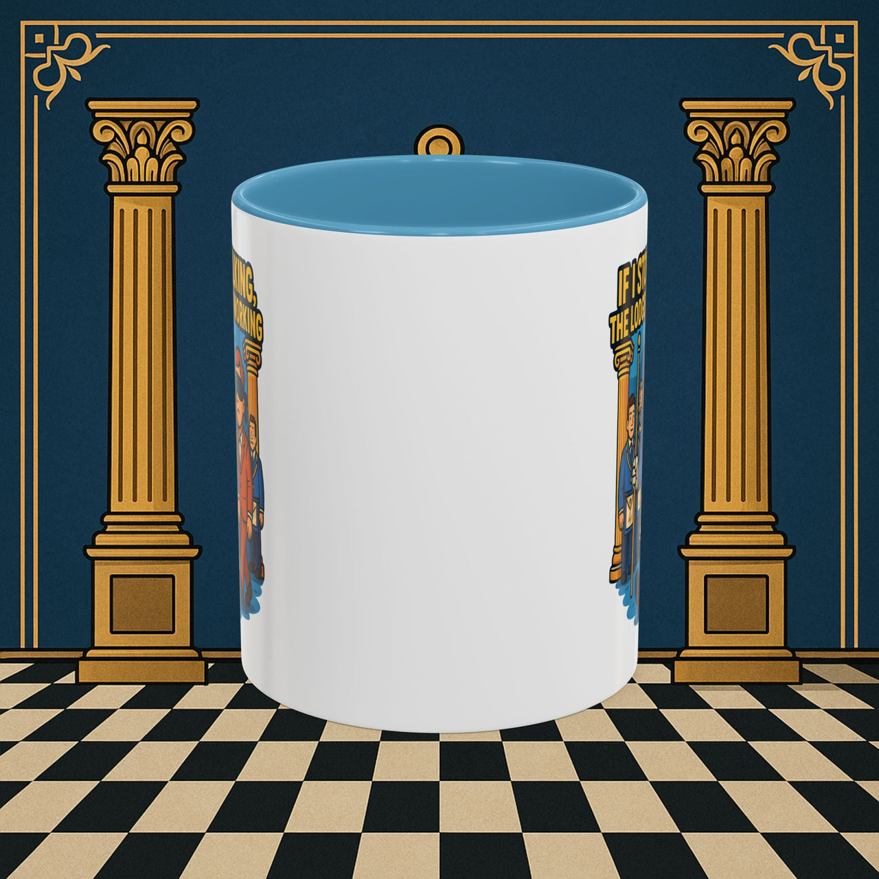 Masonic Mugs - Walking the Masonic Path - Senior Deacon Printify