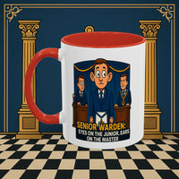 Masonic Mugs - Masonic Watchfulness - Senior Warden Printify