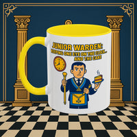Masonic Mugs - Masonic Vigilance: Junior Warden's Timekeeping Duty,  Junior Warden Printify
