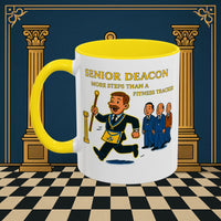 Masonic Mugs - Stepping Out - Senior Deacon Printify
